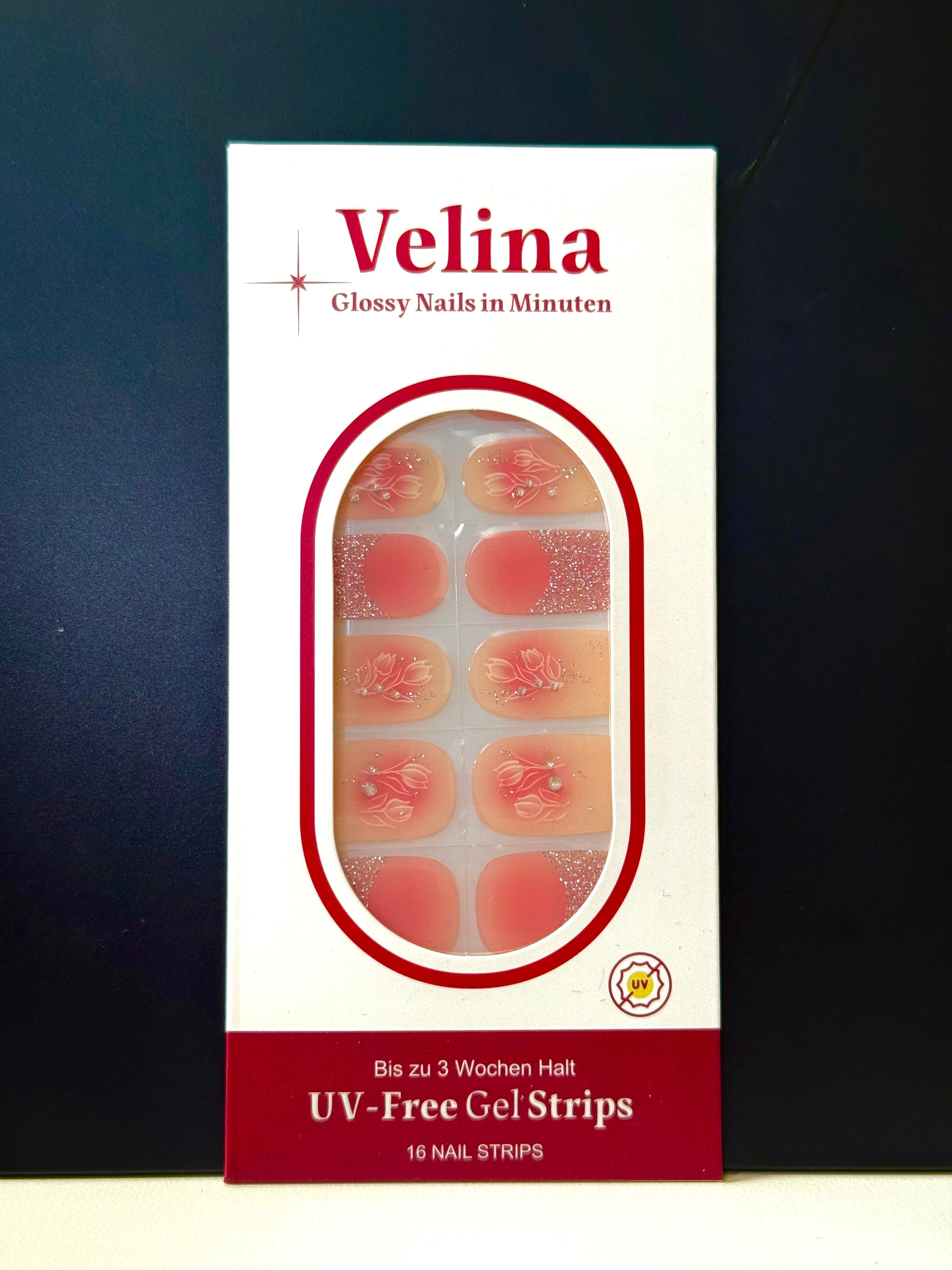 Rose Glitter UV-Free