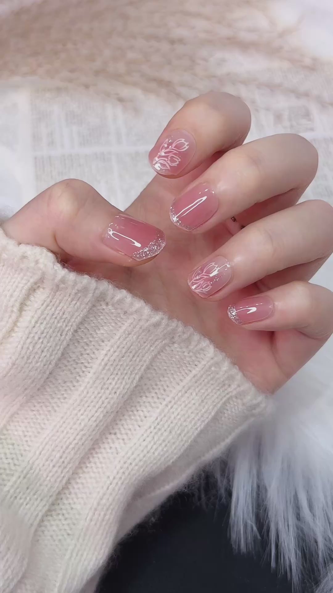 Video laden: Rose Glitter UV-Free